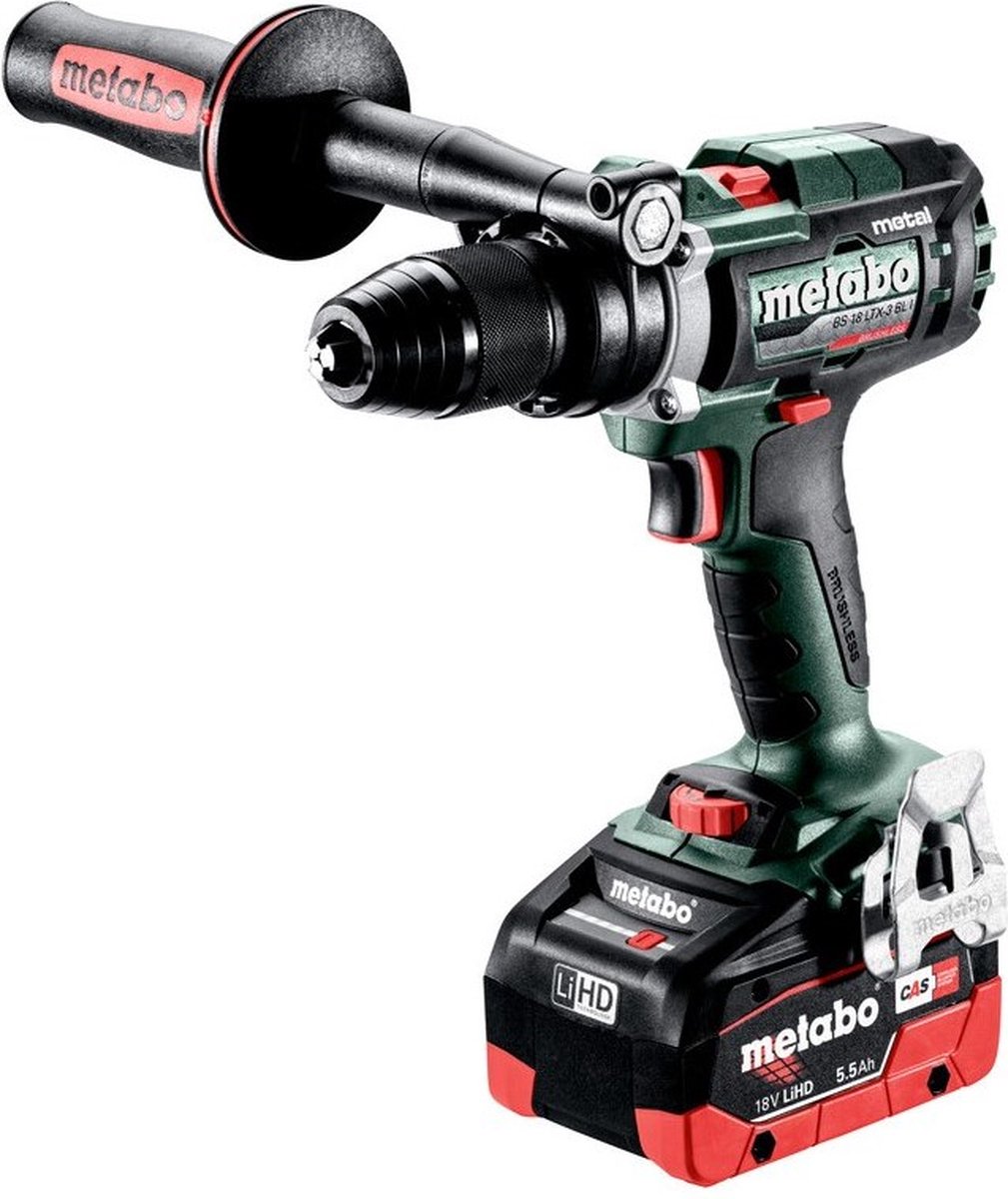 Metabo Gereedschap - 18V ACCU-boorschroevendraaier, 2x accu 5,5 Ah LiHD, lader 603181660