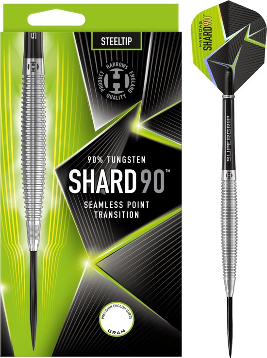 Harrows Shard 90% Tungsteno Freccette Soft Darts 20G - Set Da 3