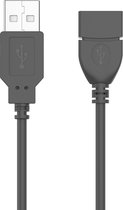 USB Verlengkabel Kabel USB 2.0 A Male naar A Female 3m | Usb verlengkabel kabel 3 meter