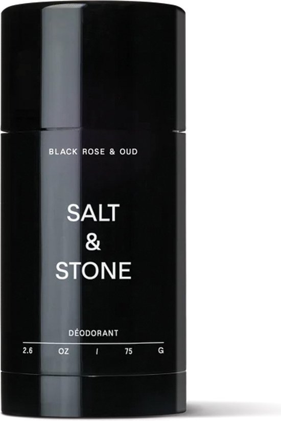 Salt and Stone Deodorant Black Rose and Oud 75 gr. bol