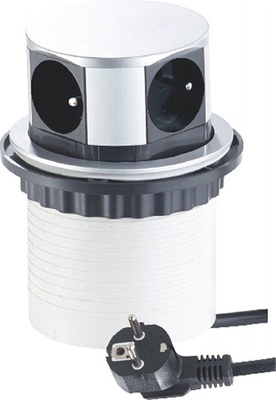 Multiprise verticale - Multiprise Pop avec 4 prises - Ø 100 mm Prise de  distribution