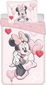 Disney Minnie Mouse Dekbedovertrek Ballon - Eenpersoons - 140 x 200 cm - Katoen