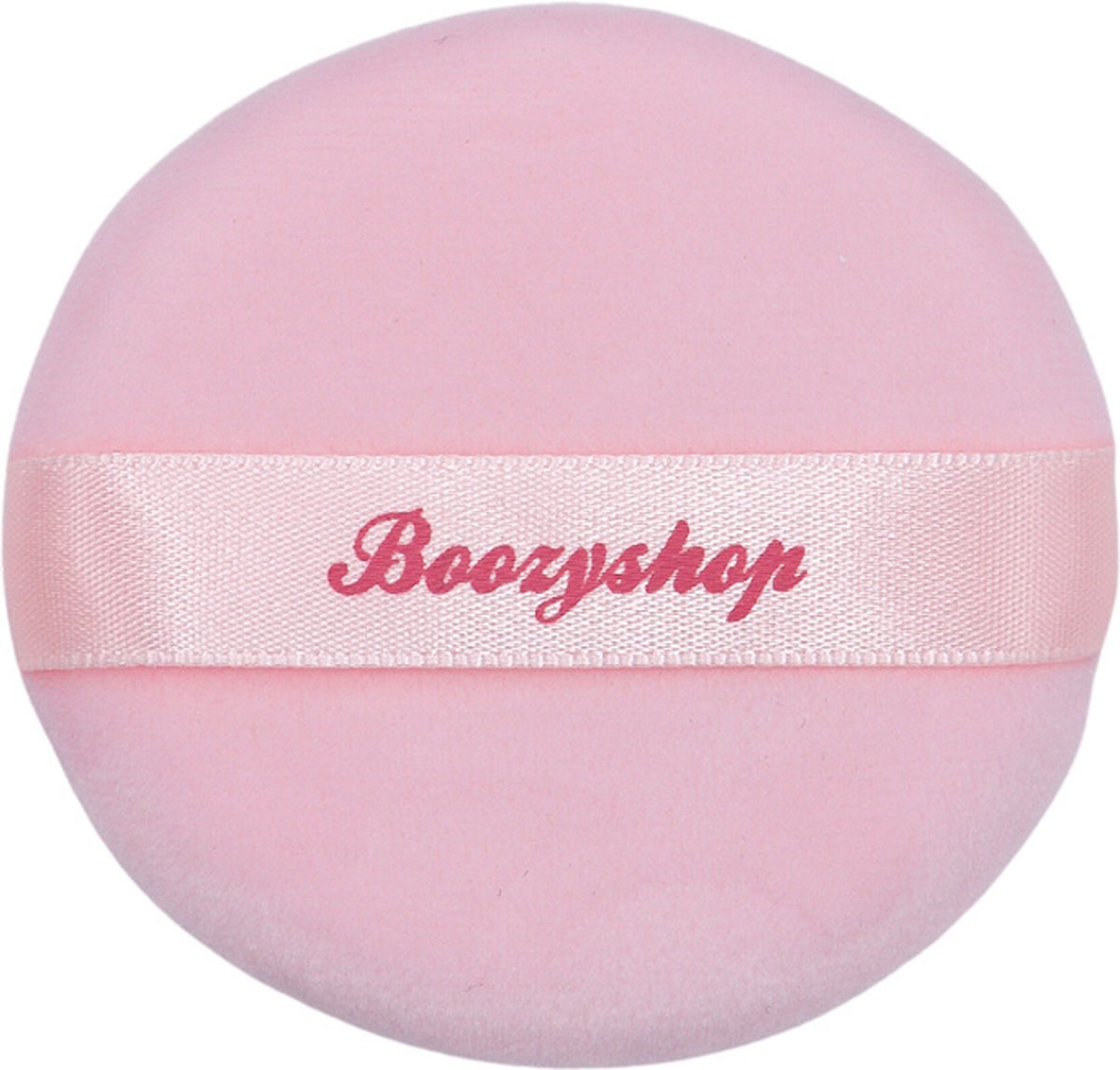 Goedkoopste Boozyshop ® Powder Puff - Powder puff rond- Poederdons - Make up sponsje - Roze - 7cm