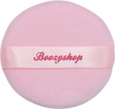 Boozyshop ® Powder Puff - Powder puff rond- Poederdons - Make up sponsje - Roze - 7cm