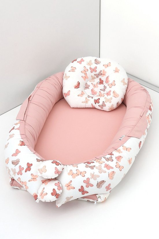 Babynestje Cozy van Zacht Jersey Beige – Luxe Comfort voor je Baby | S