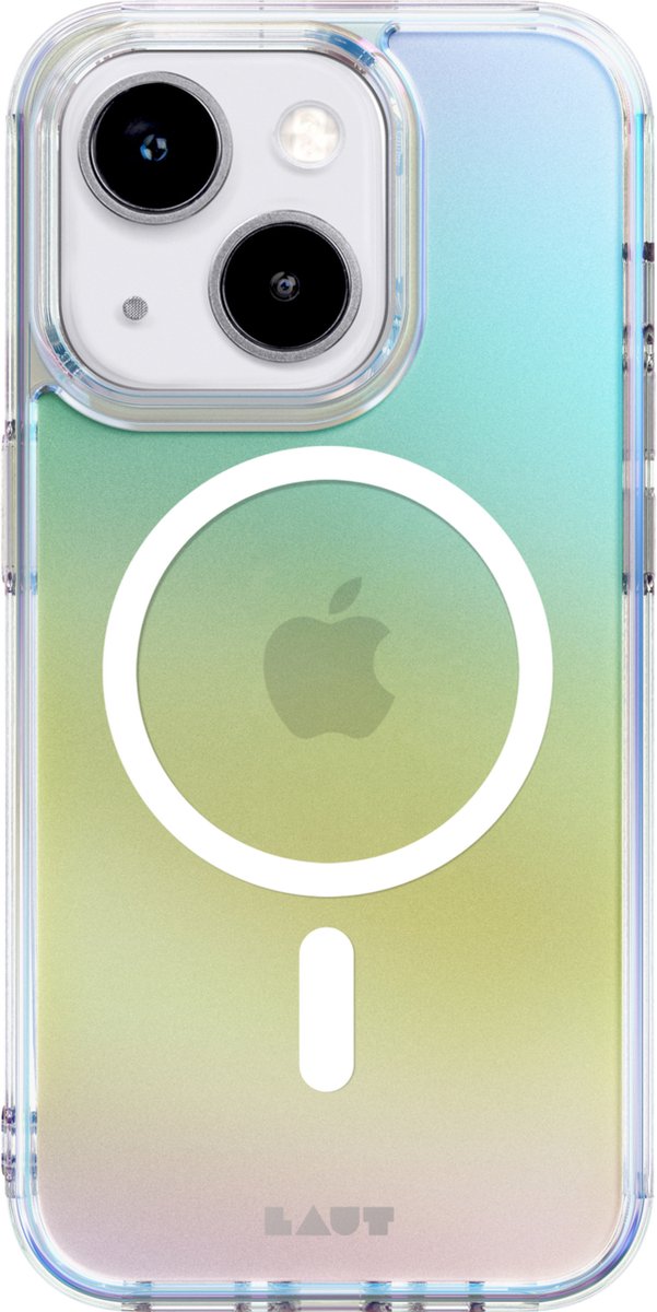Laut HOLO hoesje geschikt voor iPhone 15 - Transparant