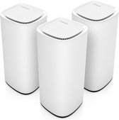 Linksys MBE7003 - Velop Pro 7 - WiFi 7 Routeur - Tri-Band - Mesh WiFi - WiFi Node - 3-Pack - Wit