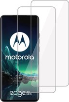 2x Screenprotector geschikt voor Motorola Edge 40 Neo – Gehard Glas - Proteqt+