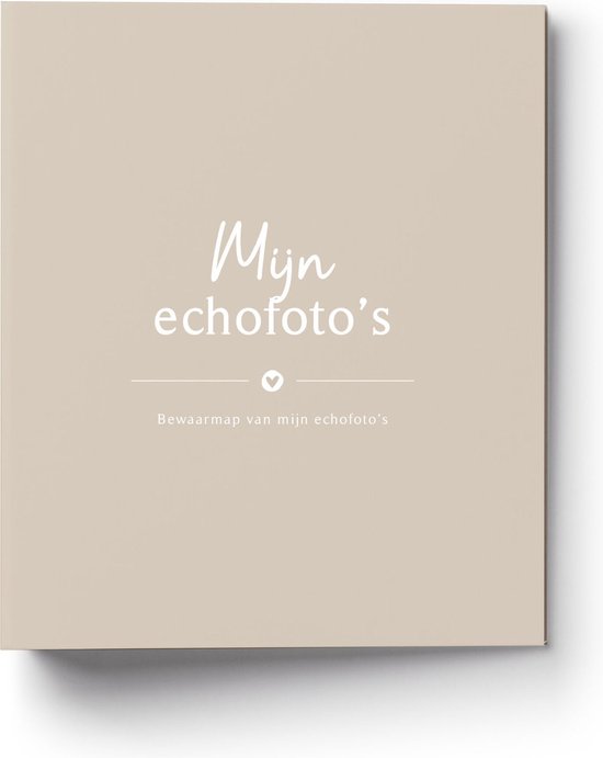 Fyllbooks Bewaarbundel Mijn Echofoto's beige A5 - Fyllbooks