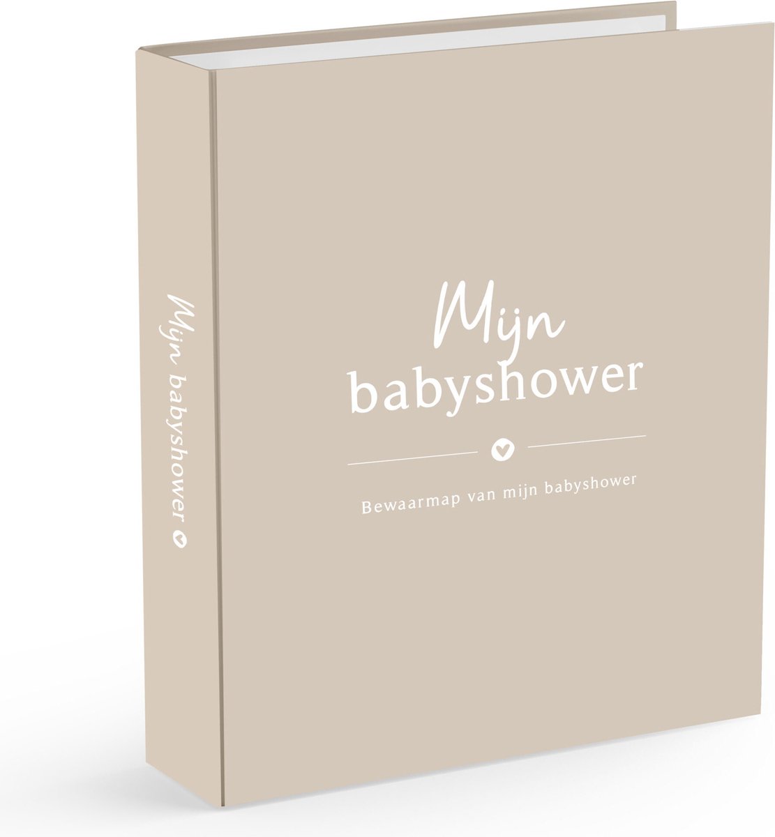 Fyllbooks Bewaarbundel Mijn Babyshower beige A4 - Fyllbooks