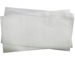Transparante zelfklevende documentenhoesjes 80% recycle PE- Packing List enveloppen - Paklijstenvelop - 'Packing list' DL 23,5 x 13,2cm 100 stuks