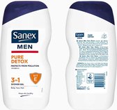 Sanex Men Pure Detox 3in1 Shower Gel - 500 ml