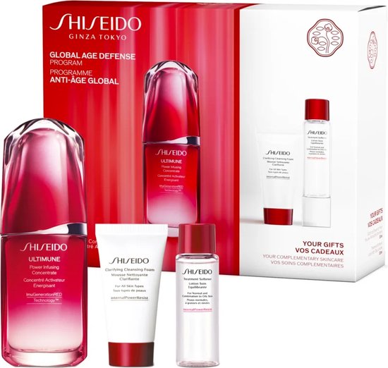 Shiseido Ultimune Power Infusing Concentré Set 4 Pièces