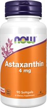 Now Foods Astaxanthin 4mg (90) Unflavoured - Vitaminen, mineralen & gezondheid - Kruiden