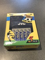 Cassette vidéo JVC miniDV 60, paquet de 5
