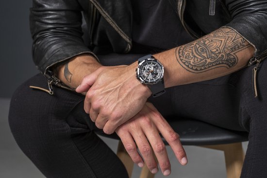 VNDX Amsterdam - Montre pour homme - Young Rebel Big Brother Grijs