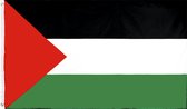 Palestijnse vlag - Palestina - Vredesvlag - Polyester - 90 x 150 cm