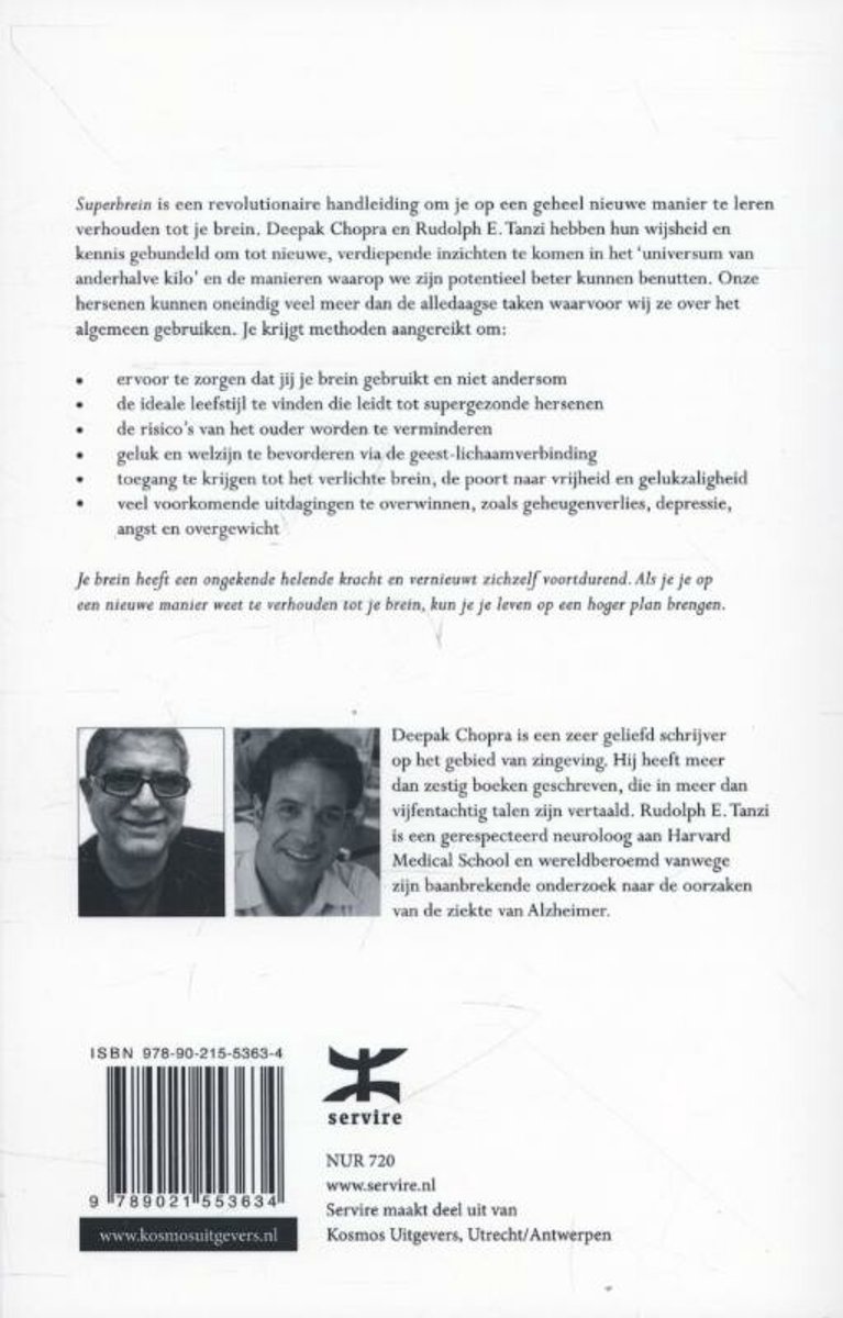 Superbrein - back cover
