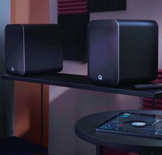 Q Acoustics: M20 Actieve speakers - walnoot van Q Acoustics — afbeelding 2