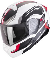 Scorpion Exo-930 Evo Sikon White Mat-Black-Red Xs - XS - Maat XS - Helm
