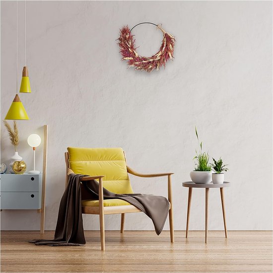 krans winter met droogbloemen Grote winter krans krans winter met droogbloemen Grote winter krans