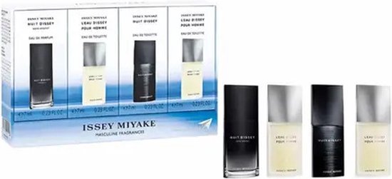 Issey Miyake Masculine Fragrances Eau De Toilette (edt) Mini 3 X 7 Ml + Eau De Parfum (edp) Mini 7 Ml