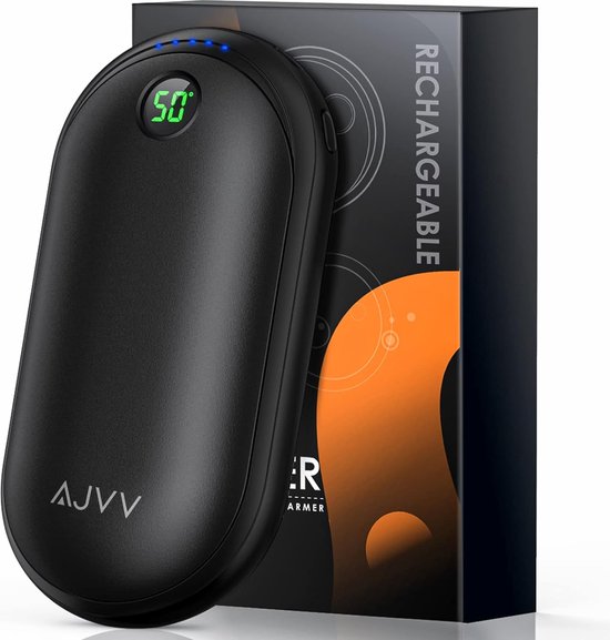 Fiogavroetic Chauffe-Mains Rechargeable, Chauffage De Poche Portable, Parfait Pour La Chasse, Le Golf, Le Camping, Cadeaux Pour Femmes