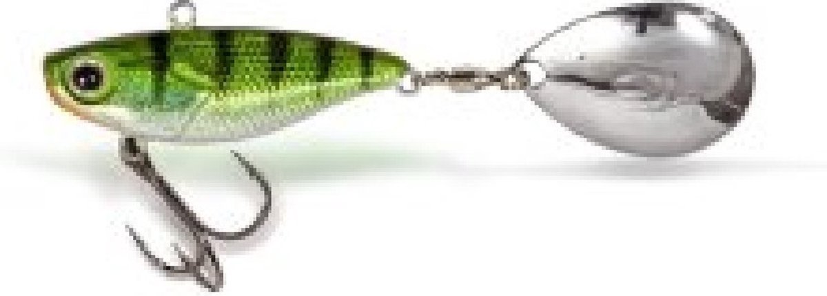 Quantum Spin Jig UV Active 10g 3.2cm - Kleur : Perch