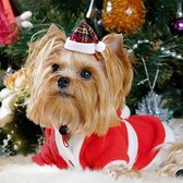 MyDogGifts - Kerstmuts Hond - Rood - Hond Kerst Kleding