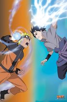 Poster Naruto Shippuden Naruto vs Sasuke 61x91,5cm
