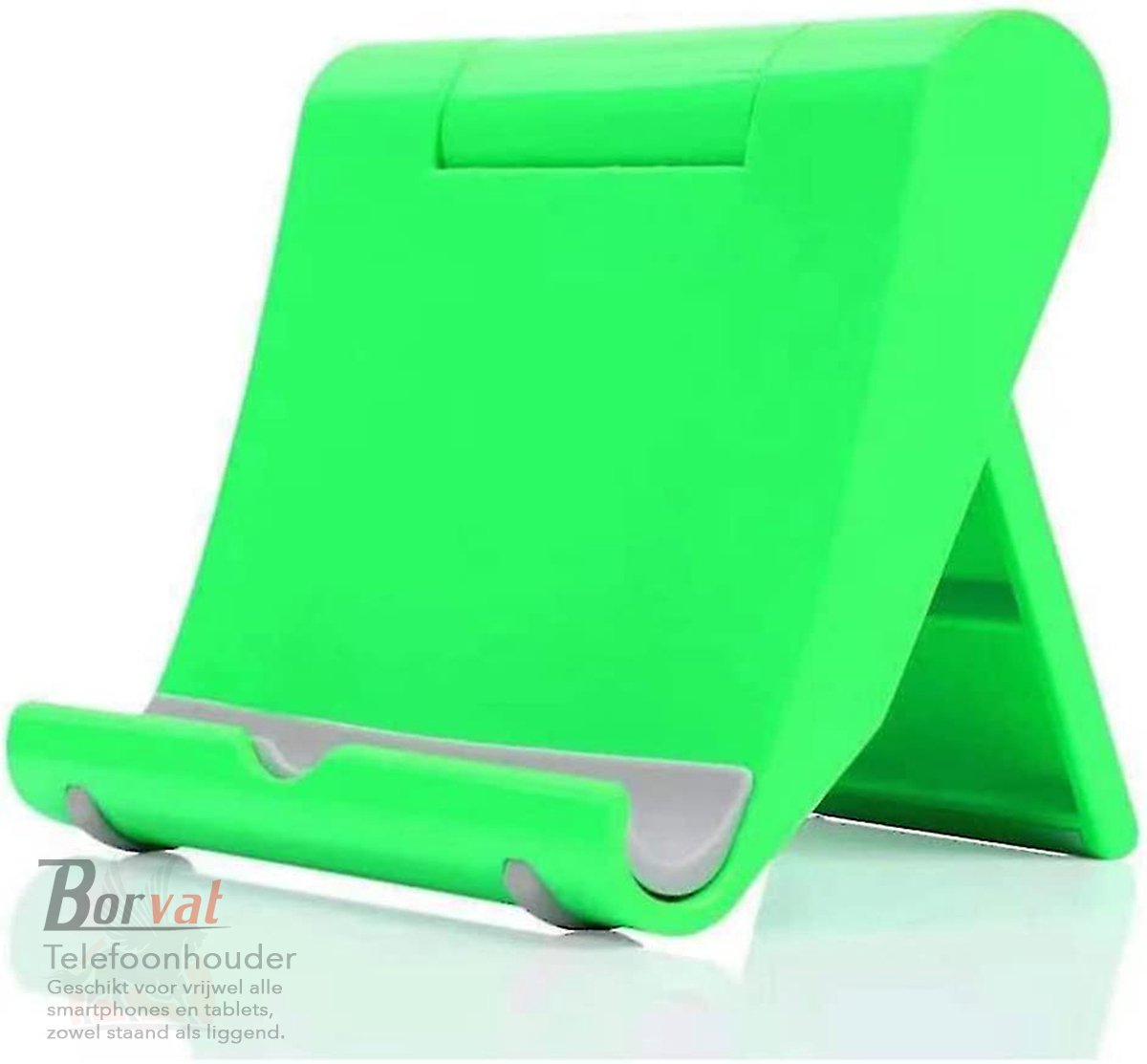Borvat® - Universele Telefoonhouder Bureau - Tablet Houder - Telefoonstandaard - Gsm Houder - Verstelbaar tot 100 graden - Groen