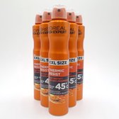 L'Oréal Men Expert Thermic Resist Deodorant Spray XXL - 6 x 300 ml