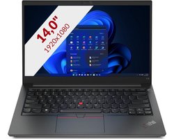 LENOVO - ThinkPad - zakelijke laptop - E14 G4 - T i3-1215U - 14 FHD - 8GB - 256GB - W11P