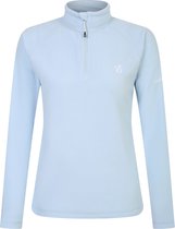 Dare2B, Freeform II Lichtgewicht Dames Fleece met halve rits, Quiet Blue, Maat 38