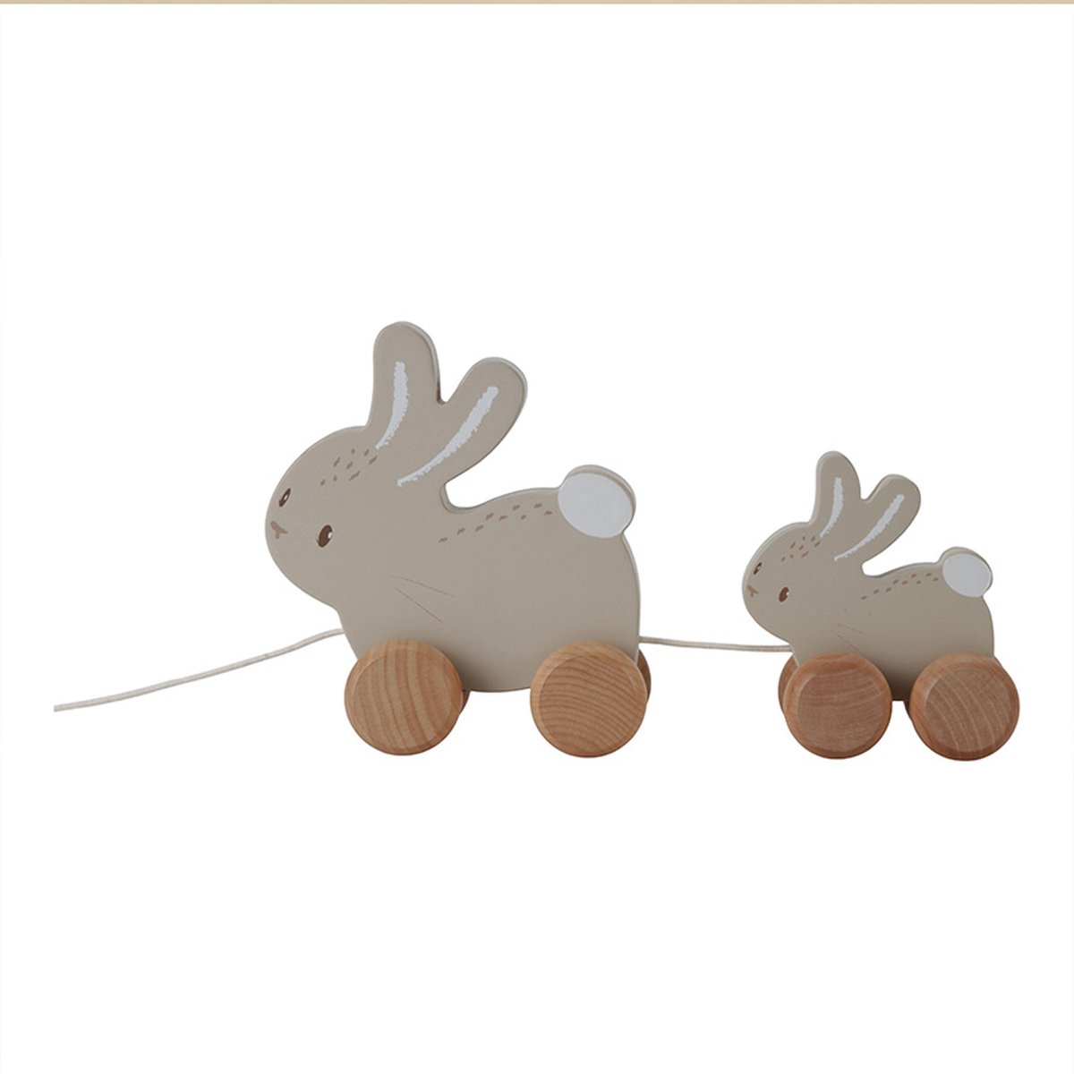 Little Dutch - Trekdier konijnen FSC - Baby Bunny