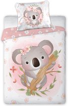 Cuddles BABY Dekbedovertrek, Koala - 100 x 135 cm - Katoen