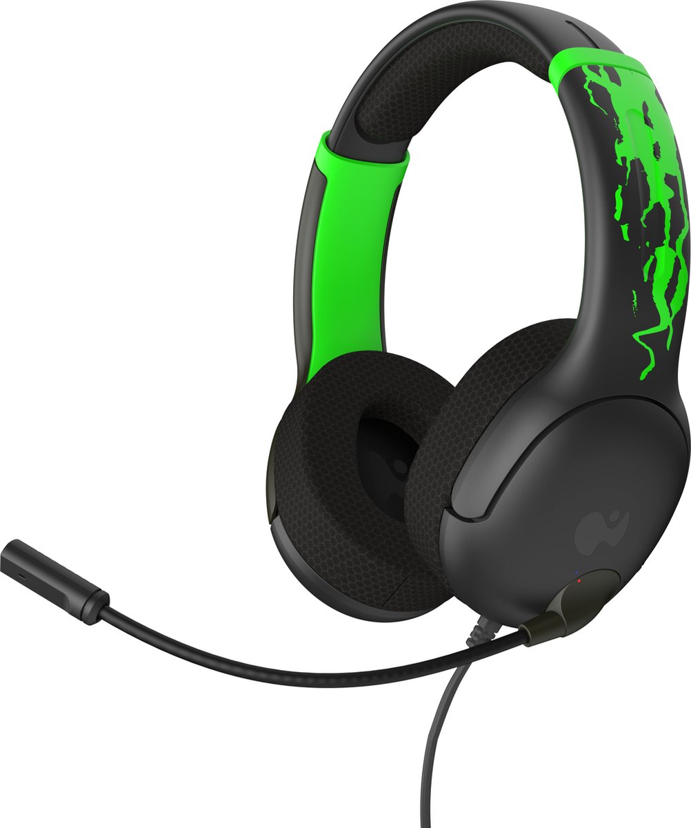 PDP Airlite - Bedrade Gaming Headset - Xbox Series X|S Xbox One & PC - Jolt Green