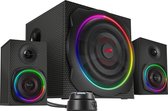 Bol.com Speedlink Gravity Carbon RGB 2.1 Subwoofer Speaker System - Zwart aanbieding
