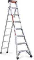 Bol.com Altrex ladder/trap - King Kombo - max. werkhoogte 530 m - 8 + 5 treden aanbieding