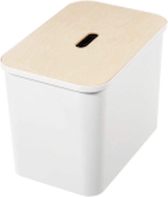 SmartStore - Collect Opbergbox 76 liter Set met Deksel - Gerecycled Kunststof - Bruin