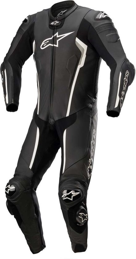 Alpinestars Missile V2 Leather Suit 1 Pc Black White - Maat 52