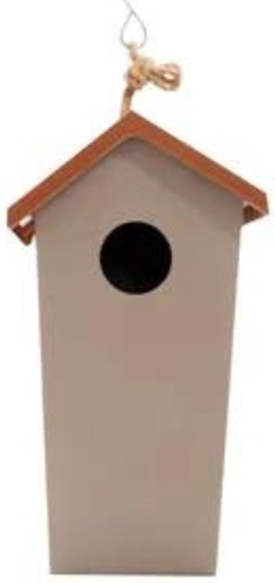 Point-Virgule Bamboe Vogelhuisje Taupe