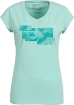 Mammut Trovat T-shirt Met Korte Mouwen Blauw XS Vrouw