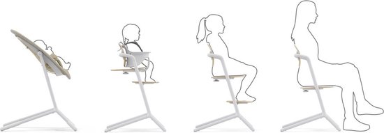 Cybex Lemo Kinderstoel - Sand White van Cybex — afbeelding 2