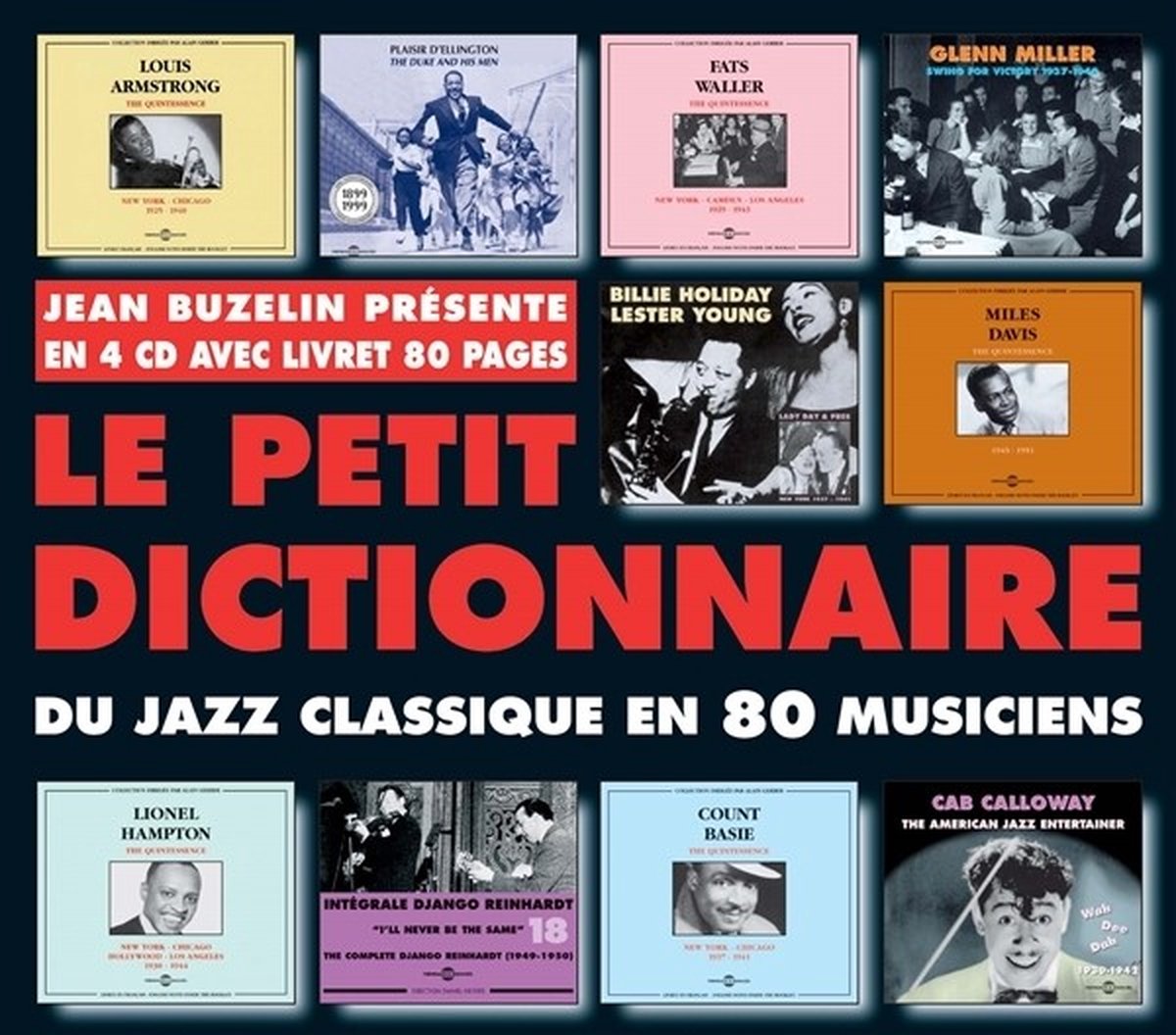 Various Artists - Le Petit Dictionnaire Du Jazz Classique En 80 Musiciens (4 CD)