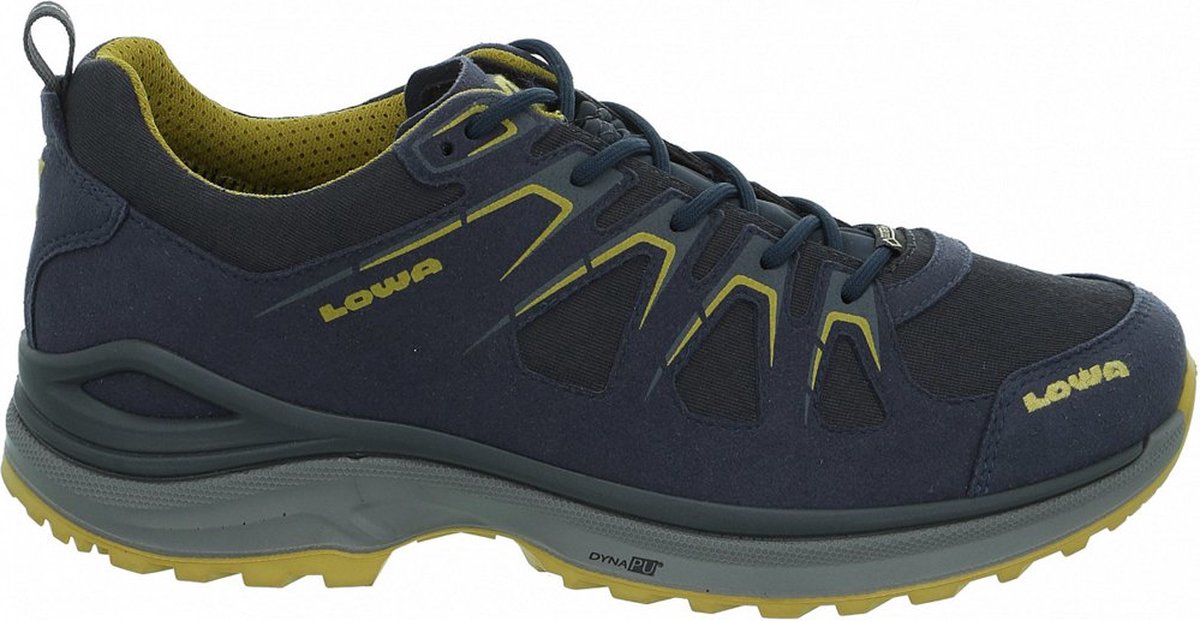 Lowa Innox Evo GTX Lo Wandelschoenen Heren Steel Mustard 45 Blauw