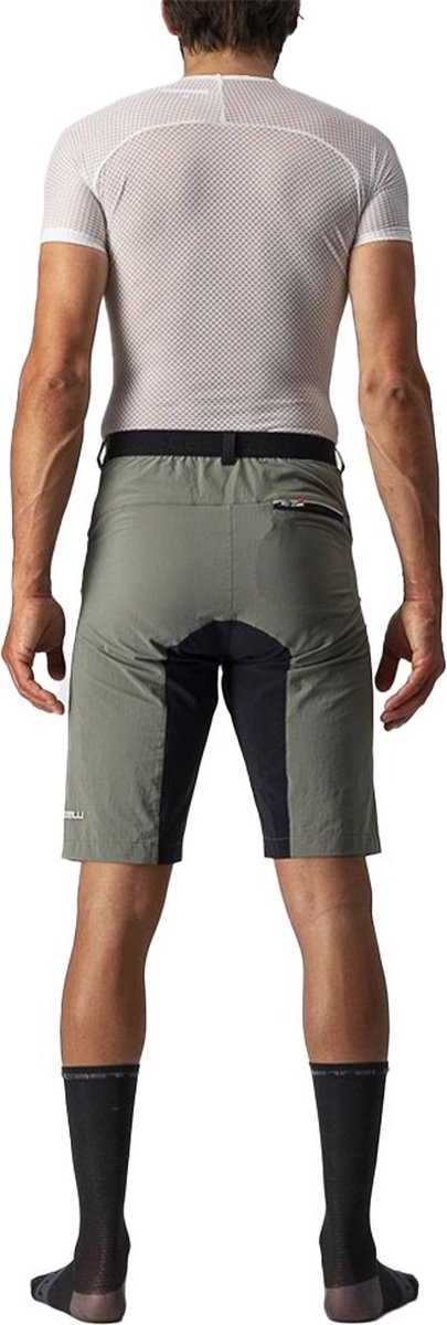 Castelli Unlimited Baggy Korte Broek Grijs M Man