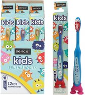 Sence - Kindertandenborstel - Brush Buddy - Willekeurige Kleur - 3-8 Jaar