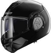 LS2 FF906 Advant Solid Gloss Black Modular Helmet XS - Maat XS - Helm