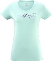 Millet Divino T-shirt Met Korte Mouwen Blauw S Vrouw